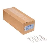GOWI Office Paperclip 77 mm, zilverkleur, 500 stuks