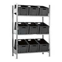 SCHULTE Lagertechnik Schuine legborden 130 cm breed