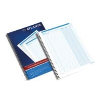 Atlanta Kasboek A4 met blauw doorslagpapier