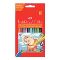 Faber-Castell Pak met 12 kleurpotloden Jumbo Driehoek