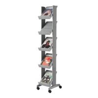 Paperflow Folderstandaard »Corner« alu kleur