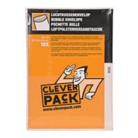 Cleverpack 10 stuk(s) zak-enveloppen met luchtkussentjes, 30x44,5 cm