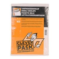 Cleverpack 10 stuk(s) zak-enveloppen met luchtkussentjes, 15x21,5 cm