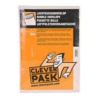 Cleverpack 10 stuk(s) zak-enveloppen met luchtkussentjes, 18x26,5 cm