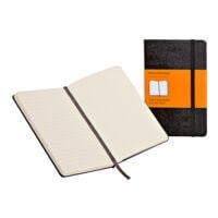 Moleskine notitieboek gelinieerd zwart