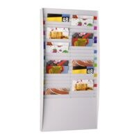 Paperflow Wandfolderhouder 50 vakken A4