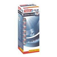 tesa Plakfolie kristalhelder, transparant/stevig plakkend, 10 stuk(s)
