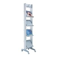 Paperflow Metalen folderstandaard 4x A4