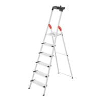 Hailo Alu-staande ladder  L80 ComfortLine 6 treden