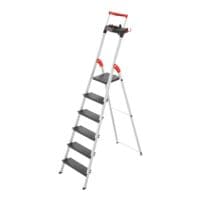 Hailo Alu-staande ladder  L100 TopLine 6 treden
