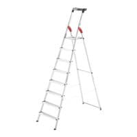 Hailo Alu-staande ladder L60 StandardLine 8 treden