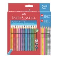 Faber-Castell Promotiepak met 24 kleurpotloden Colour GRIP