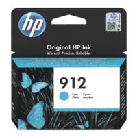 HP Inktpatroon HP 912, cyaan - 3YL77AE 