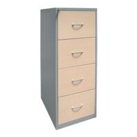 Grkan hangmappenkast A4, 1 rij, 4 Lades