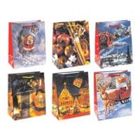 TSI Set van 12 cadeauzakken »Kerstmis«
