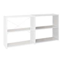 MANORGA Stalen rekkensysteem Epsilon aanbouwrek 3 stalen platen 100 x 30 cm