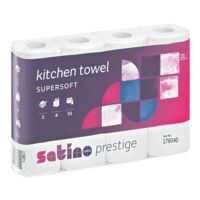 satino prestige Keukenrollen 3-laags, 4 rollen Prestige