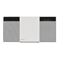 Panasonic All-in-One-Audiosysteem SC-HC304EG-W wit