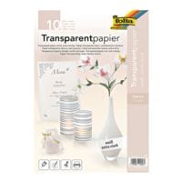 folia Transparant papier 115 g/m transparant wit A4 10 bladen