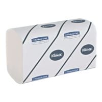 Papieren handdoekjes Kleenex ULTRA  3-laags, hoogwit, 21,5 cm x 31,8 cm van celstof, gerecycleerd papier met I-vouw - 1440 bladen (totaal)