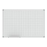 Maul Whiteboard MAULstandard Raster, 90x60 cm