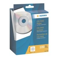 Herma Lege cd/dvd-hoesjes - 100 stuks