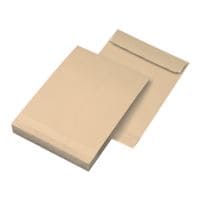 Mailmedia 100 zak-enveloppen met sta/blokbodem , C4 zonder venster