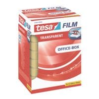 tesa Plakband Office Box , transparant, 8 stuk(s), 19 mm/66 m