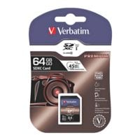 Verbatim SDXC-geheugenkaart Premium, 64 GB