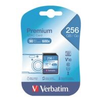 Verbatim SDXC-geheugenkaart 256 GB Premium U1