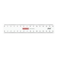 Brunnen Pak met 10 linialen Flexi 15 cm glashelder