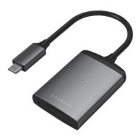 Satechi Aluminium UHS-II micro/SD kaartleesapparaat USB-C space grijs