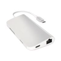 Satechi USB-C Multiport Hub zilverkleur