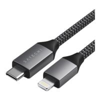Satechi USB-C naar Lightning Kabel 1,8 m space grijs