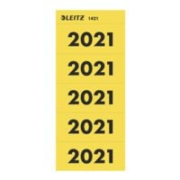 LEITZ Zelfklevende inhoudsstickers 1420 Jaartal 2021