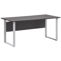 Mbelpartner Bureau 1500 kantoor 160 cm, beugel-poot zilver