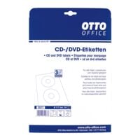 OTTO Office Etiketten voor cd-/dvd in pak van 50