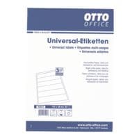 OTTO Office Zelfklevende ordnerrugetiketten wit 38x192 mm