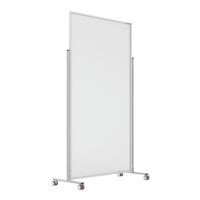 Magnetoplan Nies- en spuugwerende scheidingswand met wielen Evolution mobil acrylglas 122 x 46,5 x 200 cm