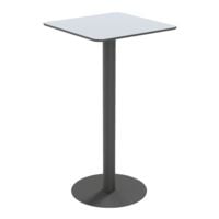meet Tuintafel Cross vierkant 60 x 60 x 110 cm