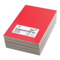 folia Gekleurd karton 160 g/m 10 kleuren A4 500 bladen