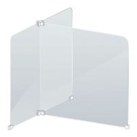Franken Nies- en spatbescherming / tafelscherm »Aanbouwmodule 1« 70,9 x 60,2 cm