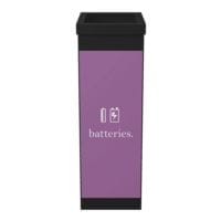 Paperflow Afvalbak zwart 60 l - voor batterijen
