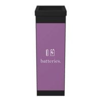 Paperflow Afvalbak zwart 60 l - voor batterijen