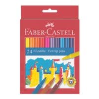 Faber-Castell Pak met 24 viltstiften gesorteerde kleuren