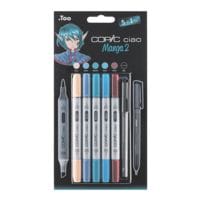 COPIC Ciao 5 + 1 sets COPIC® Ciao lay-out-markers - Manga 2