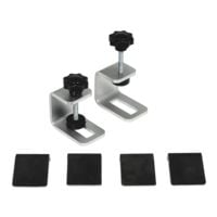 update displays 2 klemhouders voor scheidingswand midden aan tafel