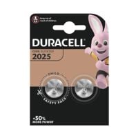 Duracell Pak met 2 knoopcellen CR2025