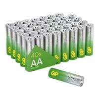 GP Batteries Pak met 40 batterijen Super Alkaline Mignon / AA / LR06