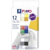 FIMO Pak met 12 boetseerklei Fimo effect